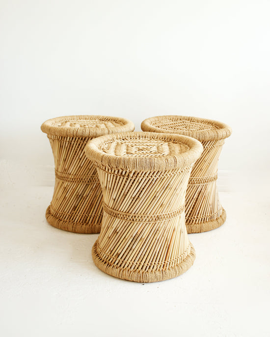 Load image into Gallery viewer, The Gerdu Bamboo Stool
