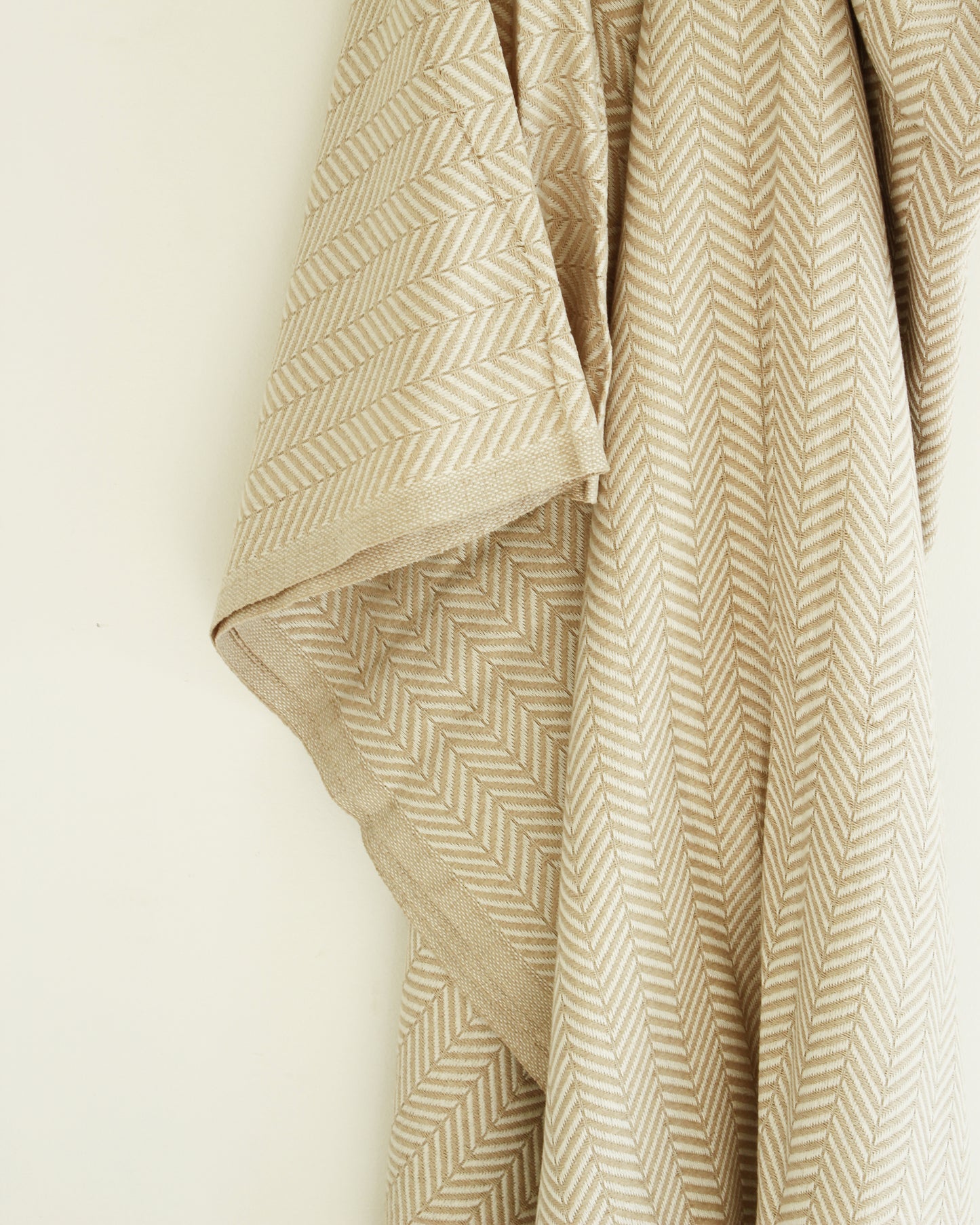 XL Turkish Wavy Throw // Natural