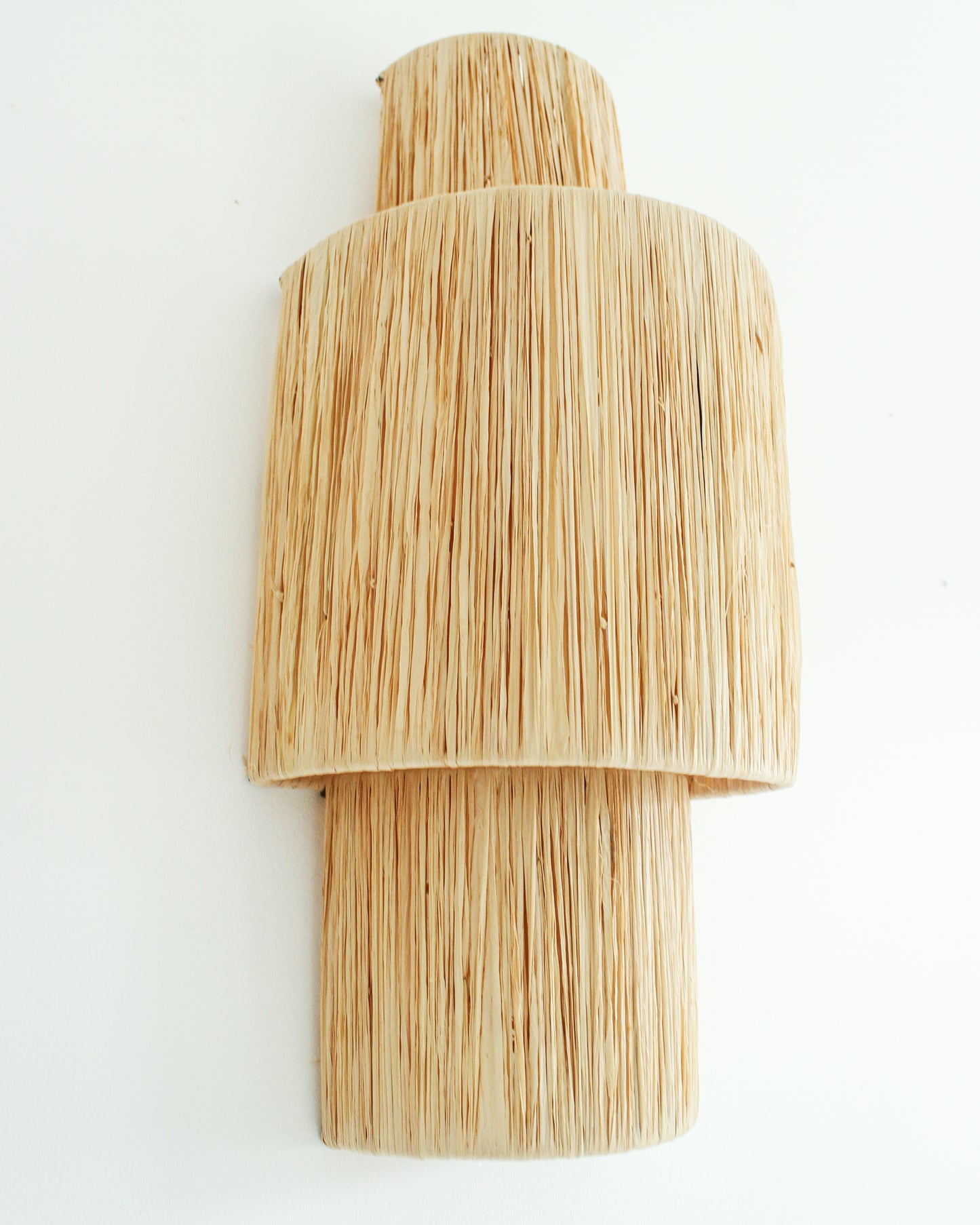 Raffia Sconce / Wall Lamp // Style II