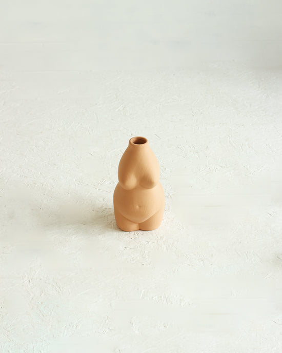 Female Body Ceramic Vase