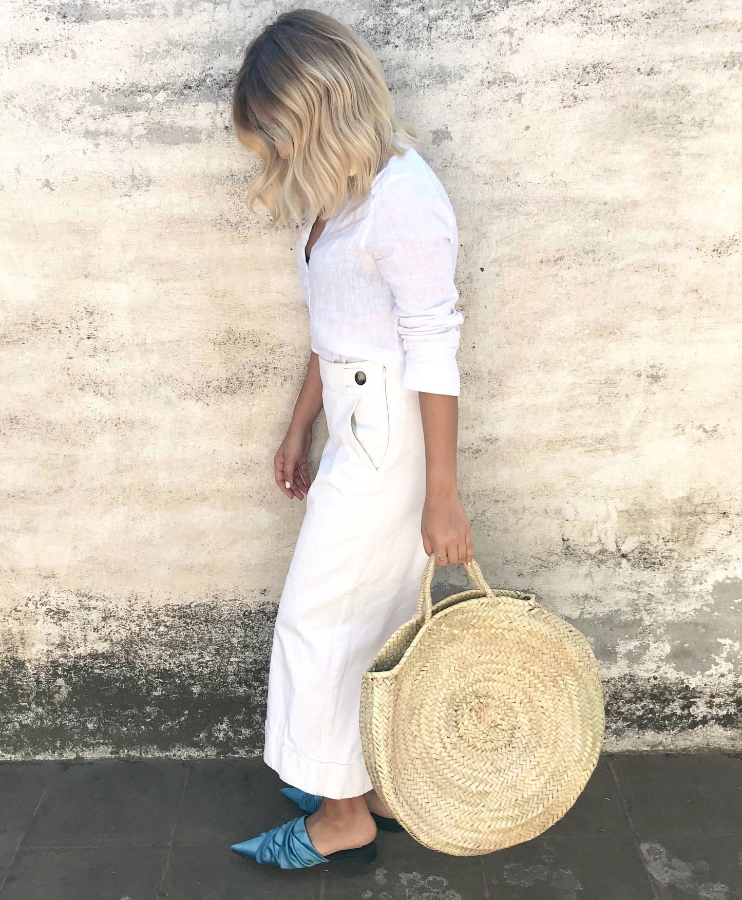 THE GERDU - Moroccan Round Basket