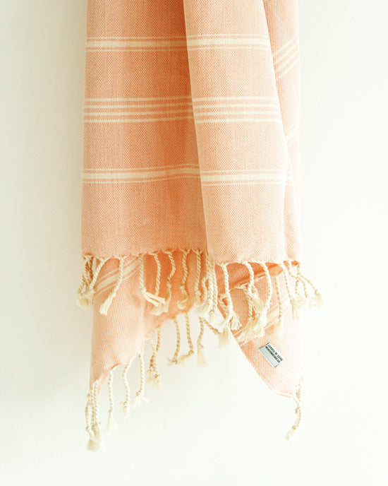 ROSÉ Turkish Towel // Blush Pink & Beige