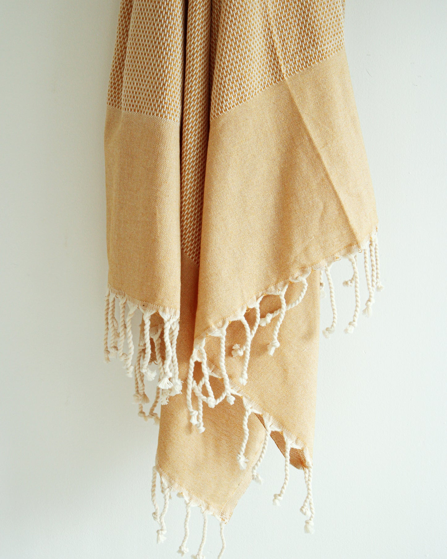 SAHARA Turkish Towel // Light Mustard