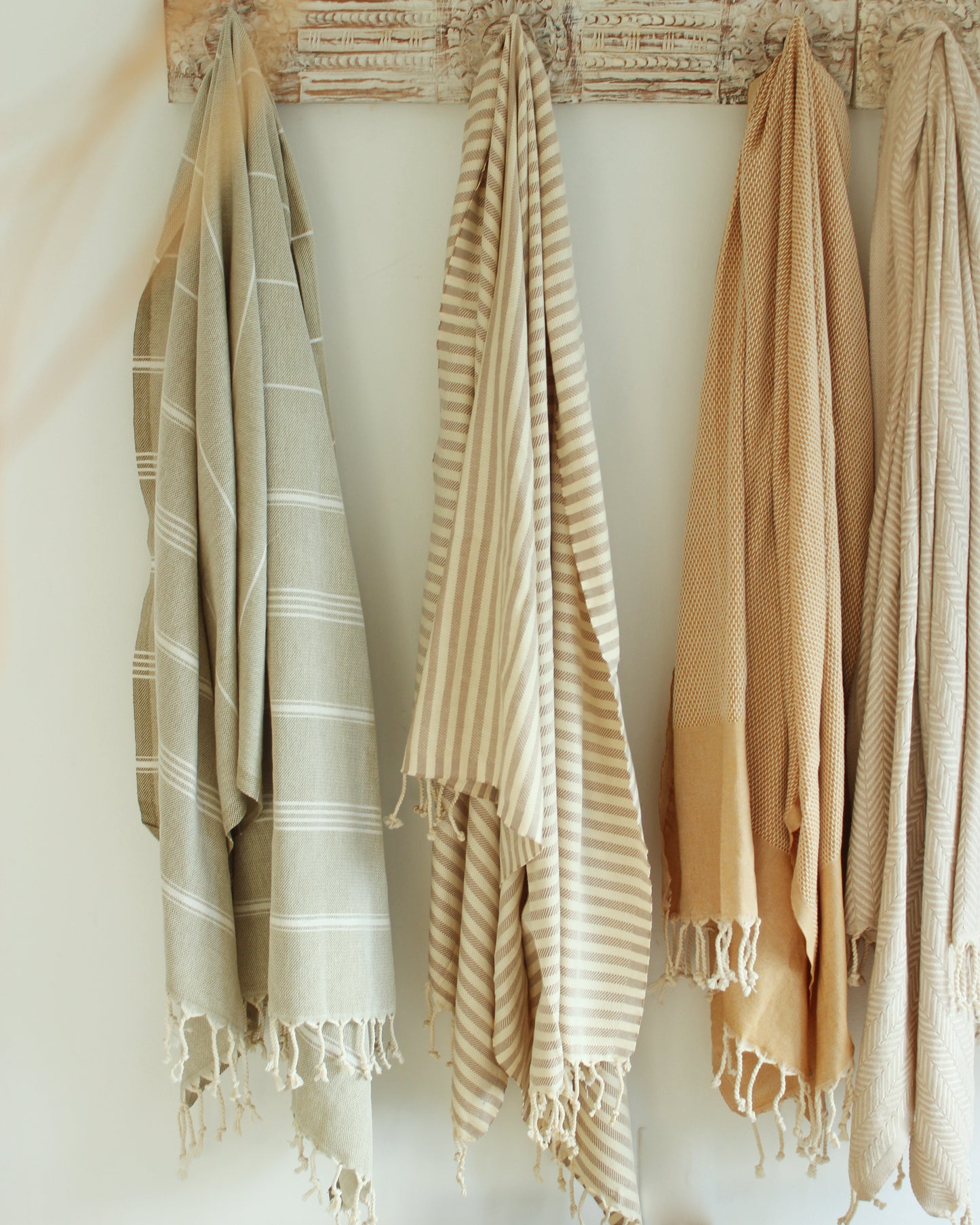 SAHARA Turkish Towel // Light Mustard