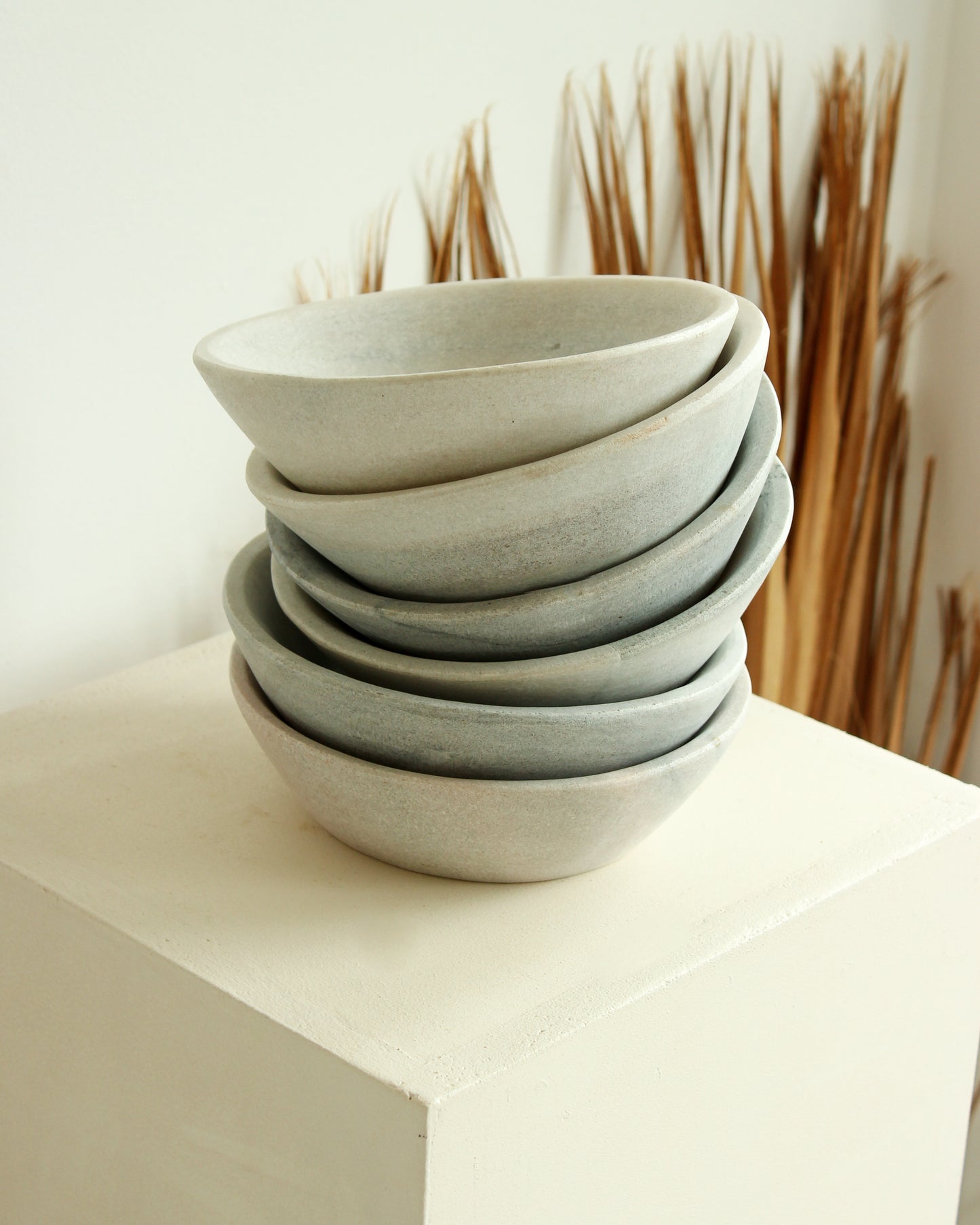 Earthy Marble Plate // Medium