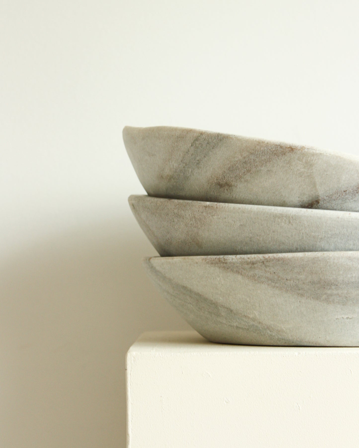 Earthy Marble Plate // Large