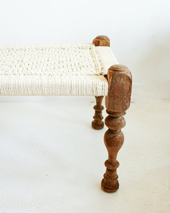 Load image into Gallery viewer, Indian Charpoi Daybed / Bench // Large
