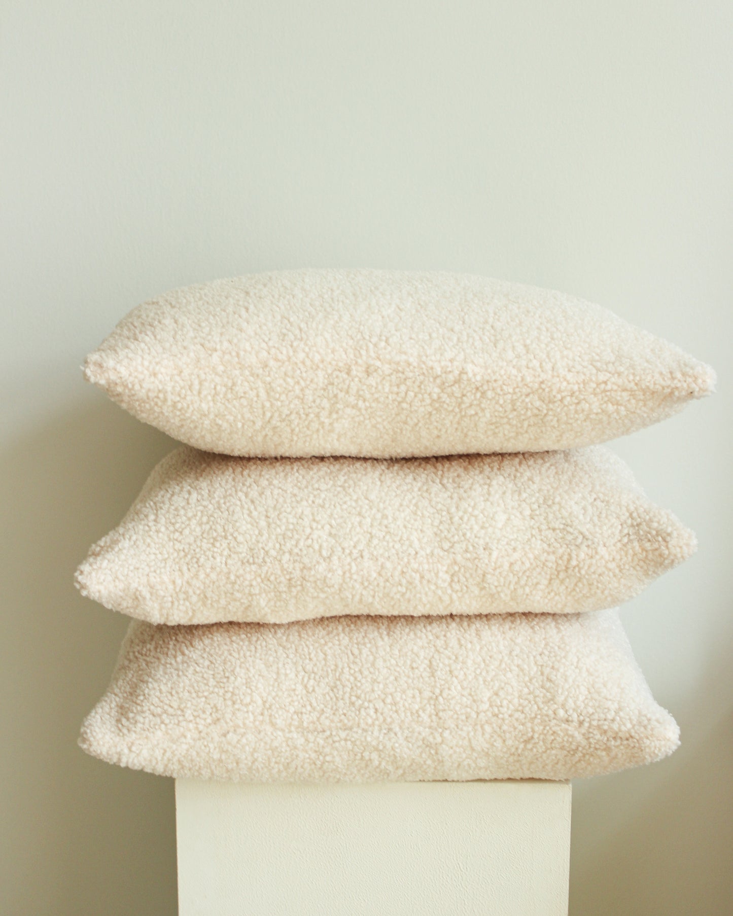 Cozy Boucle Cushion Covers // TEDDY