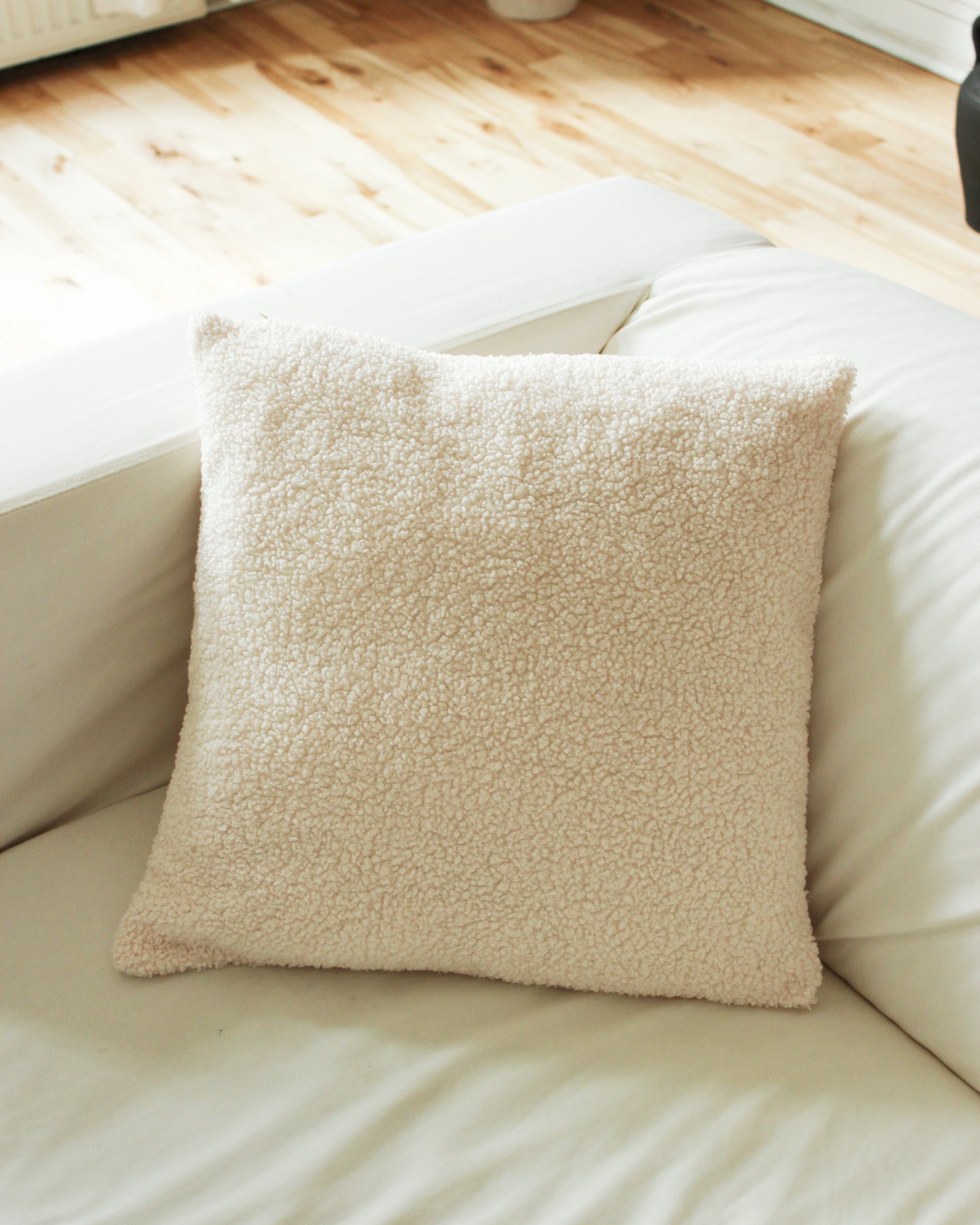 Cozy Boucle Cushion Covers // TEDDY