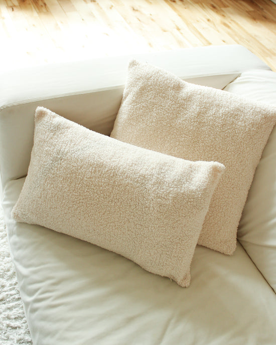 Cozy Boucle Cushion Covers // TEDDY