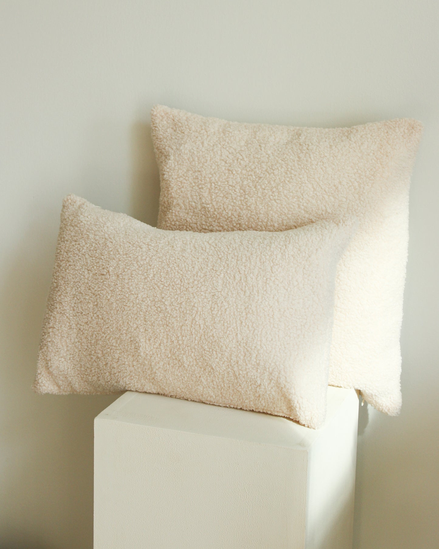 Cozy Boucle Cushion Covers // TEDDY