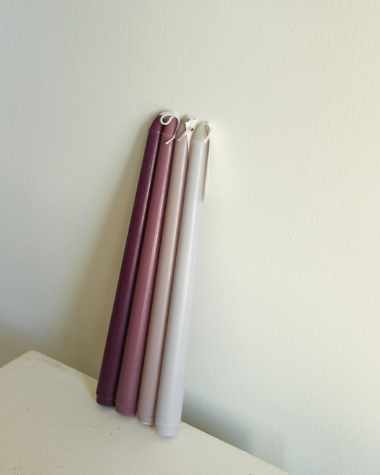 Load image into Gallery viewer, Hand Poured Scented Taper Candles // ROYAL MIX

