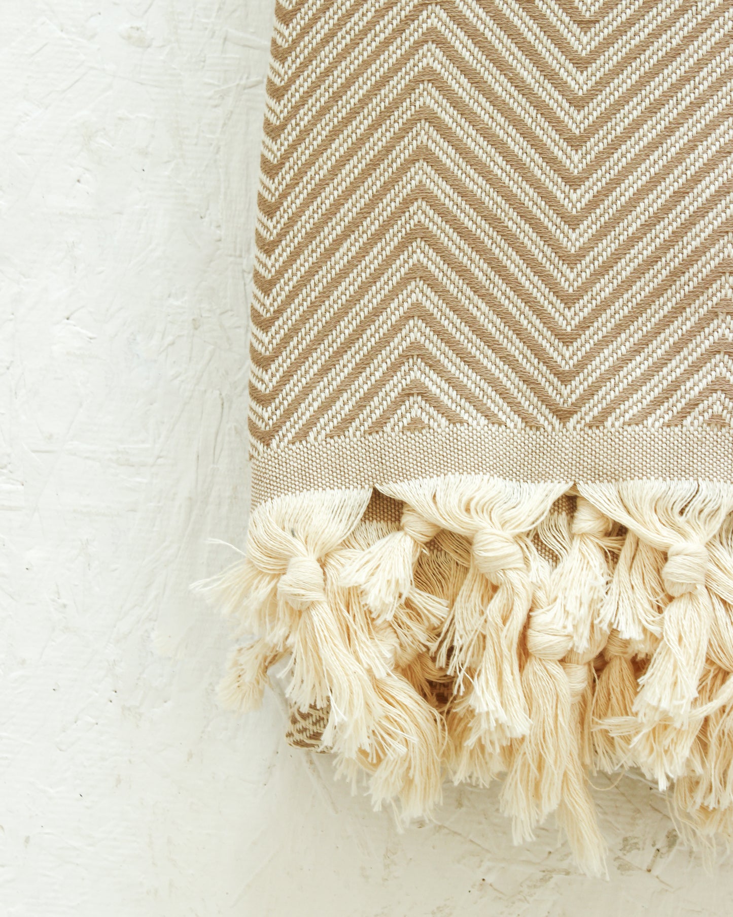 XL Turkish Diamond Throw // Desert Sand