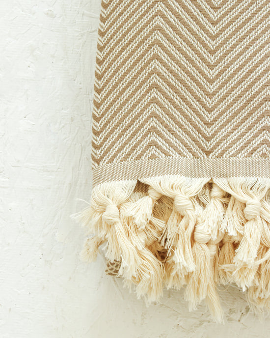 XL Turkish Diamond Throw // Desert Sand