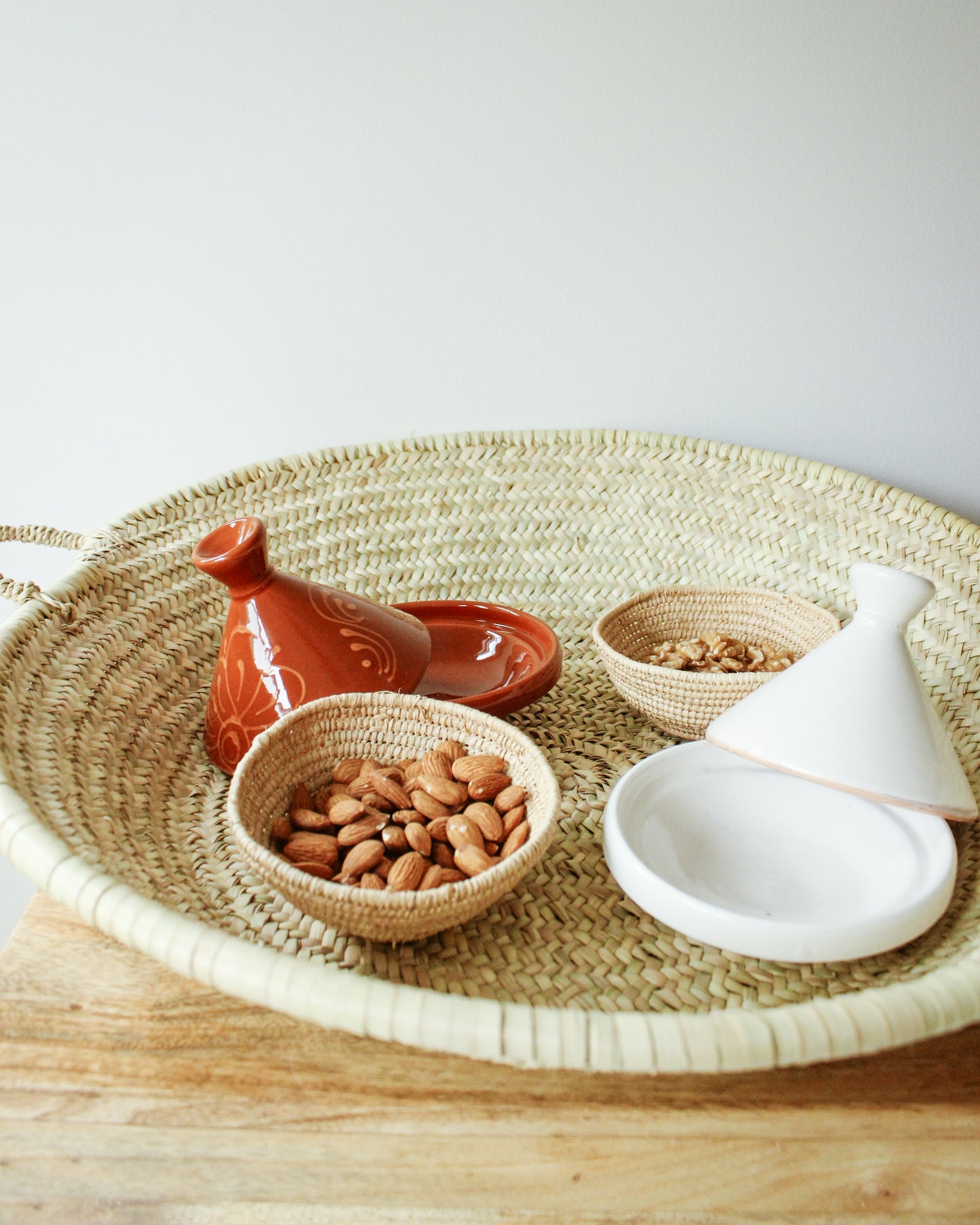 Handmade Moroccan Tagine // White