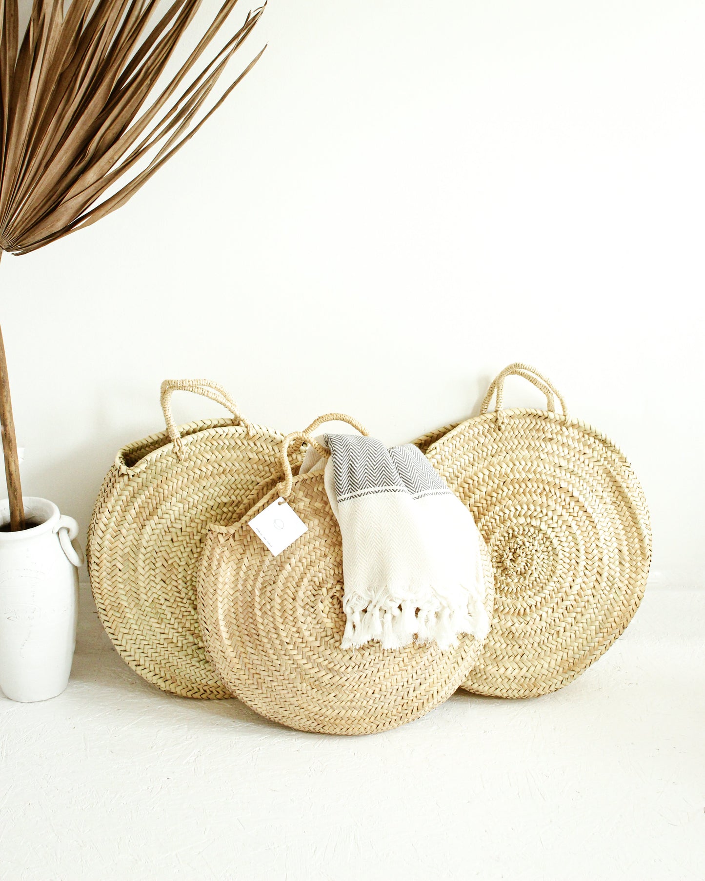 THE GERDU - Moroccan Round Basket