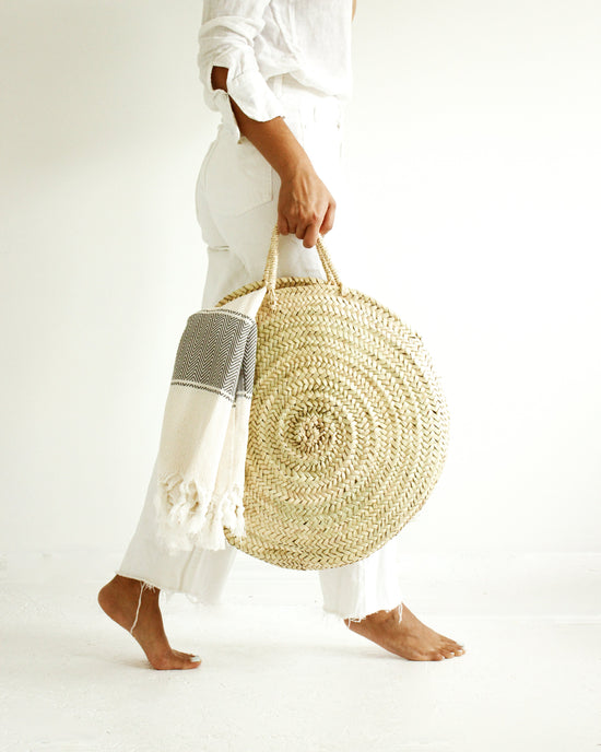 THE GERDU - Moroccan Round Basket