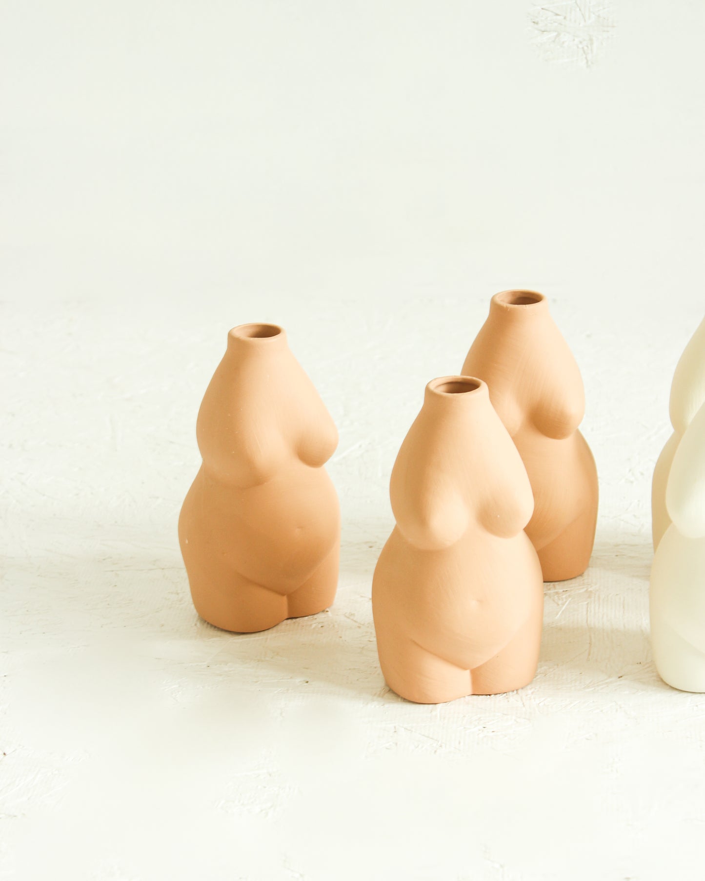 Female Body Ceramic Vase
