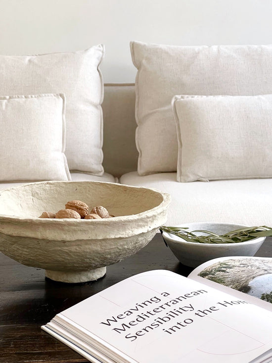 Load image into Gallery viewer, Vintage Paper Mache Bowl // X-LARGE
